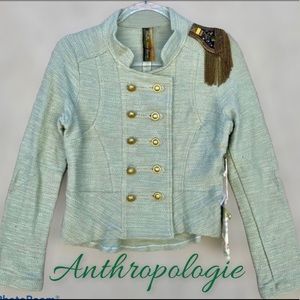 Aratta Anthropologie Military Blazer